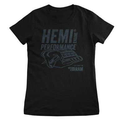 RAM Trucks Damen T-Shirt Hemi Performance Misprint Girly Tee FCA-5-RAM006W