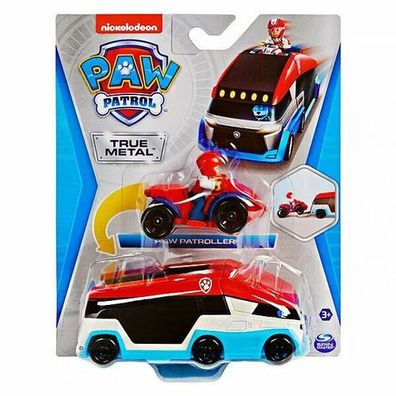 PAW Patrol Paw Patroller &amp; Ryder Team Vehicle - True Metal 1:55