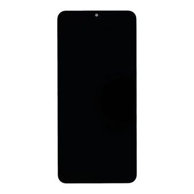 Samsung Original Service Pack Display Galaxy A12s Nacho A127F mit Rahmen Black