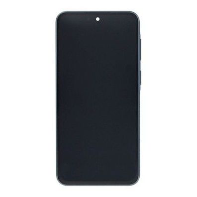 Samsung Original Service Pack Display Galaxy A37 A376B mit Rahmen Graygreen Grün