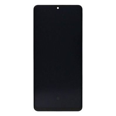 Samsung Galaxy A42 5G A426B Original Service Pack Display Rahmen Prism Dot Black
