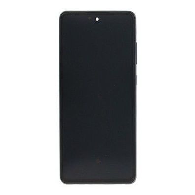 Samsung Original Service Pack Display Galaxy A72 A725F mit Rahmen Awesome Black