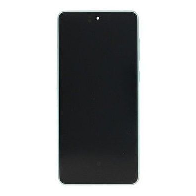 Samsung Original Service Pack Display Galaxy A73 5G A736 mit Rahmen Mint