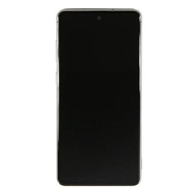 Samsung Original Display Galaxy Note 10 Lite N770F mit Rahmen Aura Glow Silver