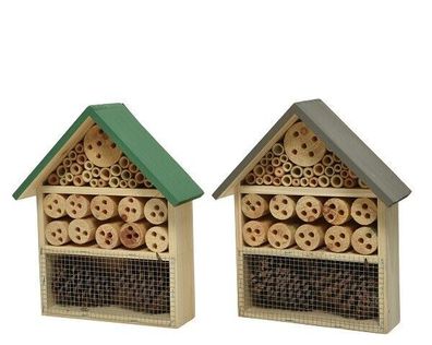 Insektenhotel Insektenhäuschen Tannenholz H.2 cm W.24,5 cm Stückpreis