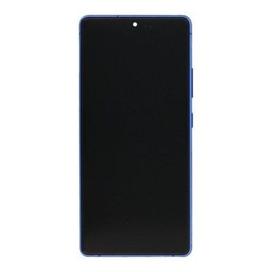 Samsung Galaxy S10 Lite G770F Original Service Pack Display Rahmen Prism Blue
