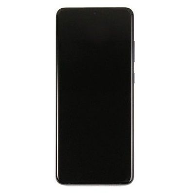 Samsung Galaxy S20 Ultra G988B Original Service Pack Display Rahmen Cosmic Black