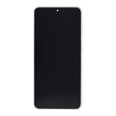 Samsung Galaxy S21 5G G991B Original Service Pack Display Rahmen Phantom White