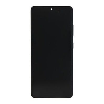 Samsung Original Display Galaxy S21 Ultra 5G G998B mit Rahmen Phantom Black