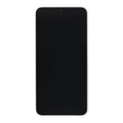 Samsung Original Service Pack Display Galaxy S22 Plus S906B mit Rahmen Pink Gold