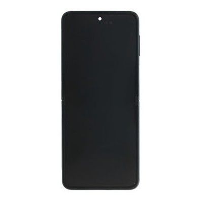 Samsung Galaxy Z Flip3 5G Main F711B Original Service Pack Display Rahmen Gruen