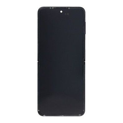 Samsung Original Display Galaxy Z Flip3 Main F711B mit Rahmen Phantom Black