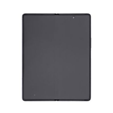 Samsung Z Fold2 5G Main F916B Original Display Rahmen Mystic Black Rot-Scharnier