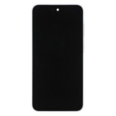 Samsung Galaxy A35 A356B Original vormontiert Display mit Rahmen Iceblue