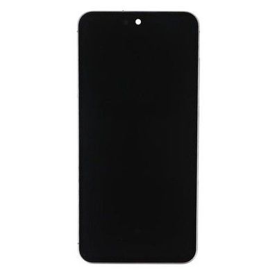 Samsung Original Service Pack Display Galaxy S24 FE S721B mit Rahmen Silber