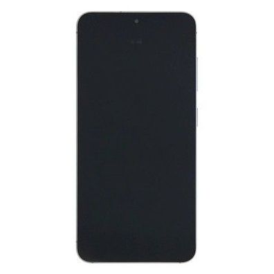Samsung Galaxy S25 S931B Original vormontiert Display mit Rahmen Silber