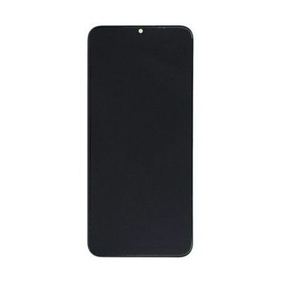 OEM Display für Realme C25Y mit Rahmen Schwarz