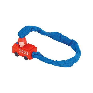 Prophete Kinder Kettenschloss Feuerwehr Fahrradschloss 65 cm mit Schlüssel