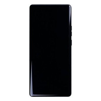 OEM Display für Motorola Edge 40 Pro, Moto X40 mit Rahmen Schwarz