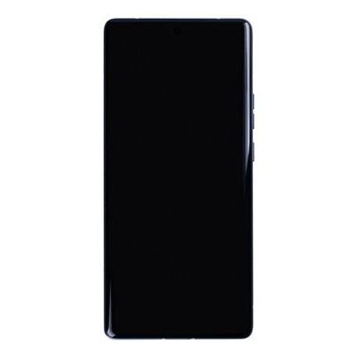 OEM Display für Motorola Edge 40 Pro, Moto X40 mit Rahmen Blau