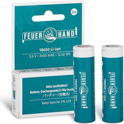 Feuerhand Akku 18650 Für Baby Special 276 Led 2Er Set