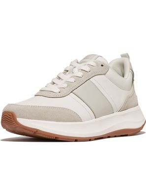 FitFlop Damen Sneakers F-Mode Flow Sneaker-Leather &amp; Suede Mix HX7