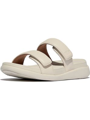 FitFlop Damen Sandalen F-Mode GO Adjustable Flatform Two-Bar Slides IW2