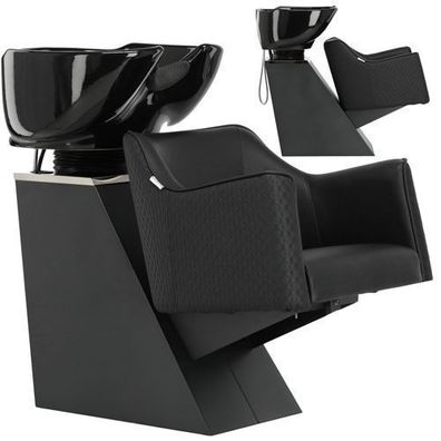 Friseur- & Barbershop-Waschplatz Brilia mit Keramikbecken & Armatur