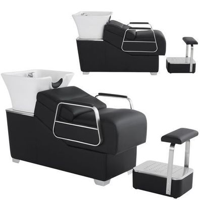 Calypso Friseur- & Barberwaschbecken mit neigbarer Keramikschale & Handbrause