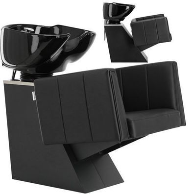 Dante Friseurwaschbecken mit Keramikschale, Armatur & Handbrause