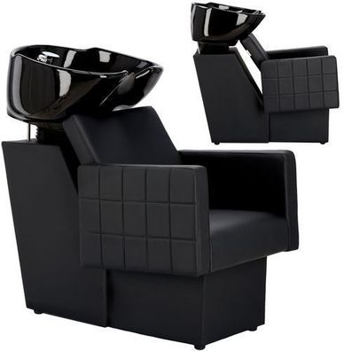 Tom Friseur- & Barbier-Waschbecken mit verstellbarem Keramikbecken & Handbrause