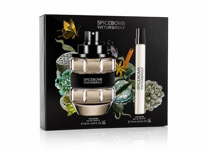 Viktor & Rolf Spicebomb EDT 90ml + 10ml Herren Parfum Set Original Neu & OVP