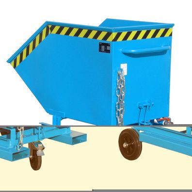 Bauer Spaene-Kastenwagen SKW-ET 400, lackiert, Lichtblau