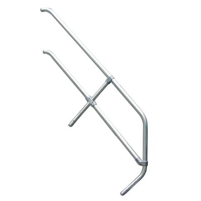 Euroline 511 Treppengelaender fuer 511 Podesttreppe 60EUR, 16 Stufen