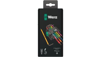 WERA Winkelstiftschlüsselsatz "967 SPKL" Innensech 9-tlg
