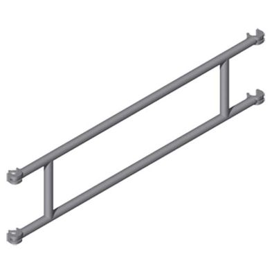 Zarges Gelaender fuer Gerueste, Geruestlaenge 2,50m