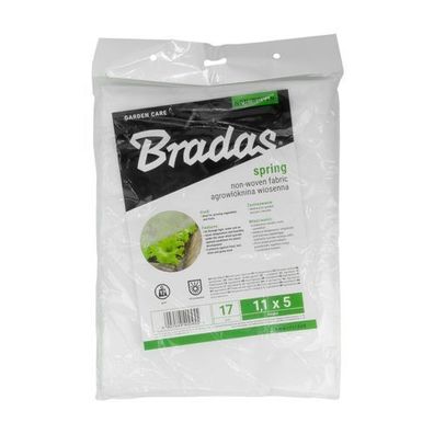 Frühbeetvlies 17g 1,1x5m Gartenvlies Pflanzvlies Abdeckvlies für Pflanzen AWW1711005