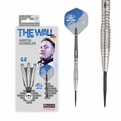 BULL'S Martin Schindler Generation 2 Steeldart, 25g., 90% Tungsten