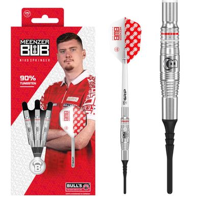 BULL'S Niko Springer, Soft Dart, 22 Gramm, 90% Tungsten