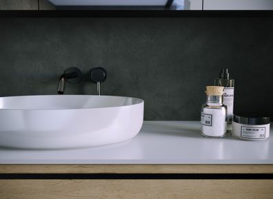 Kolpa ALEXIS Waschbecken Waschbecken SOFT 380 ON KERR. 108 GLOSS