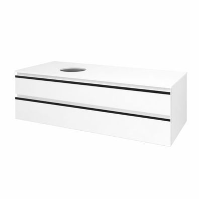 Kolpa ALEXIS Waschbeckenunterschrank OA 120 WH