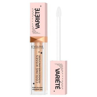 Eisiger Minze Kühleffekt Lipgloss 6.8ml, Eveline Cosmetics in Farbe 01