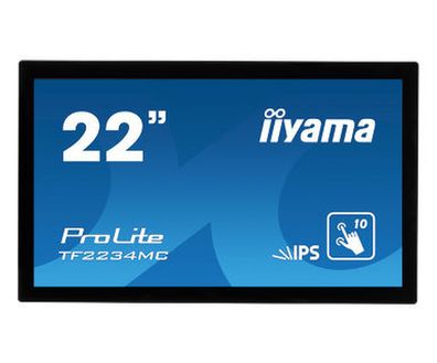 IIYAMA 55.0cm (22") TF2234MC-B6AGB 16:9 M-Touch HDMI+DP bl
