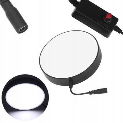 Rosfix LED Unterlicht Mikroskop 135 mm – 6–10 W dimmbar | AC 230V, Ø130 mm