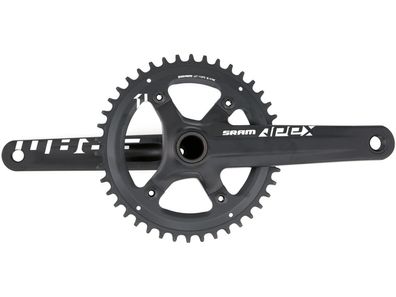 SRAM Kettenradgarnitur "Apex 1" 42 Zähne, 1-fach, GXP, 165 mm Ku