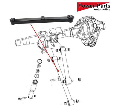 Längslenker hinten unten RAM 1500 (Gen.5)