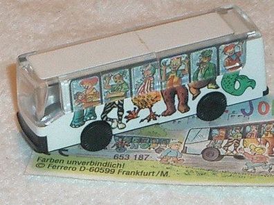 Der bunte Joker Bus 1994 mit Beipackzettel