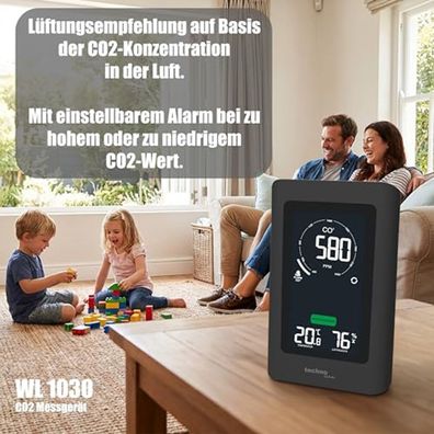 Technoline WL 1030 CO? Messger?t Luftqualit?tsmesser