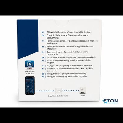 Bosch Smart Home Dimmschalter - Intelligente Lichtsteuerung