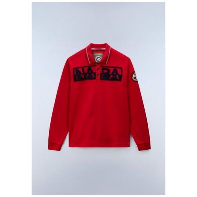 Napapijri Sweatshirt E-Archive Polo LS NP0A8AMD